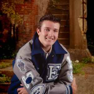 Go Team! Remember the high school glory days with a senior portrait